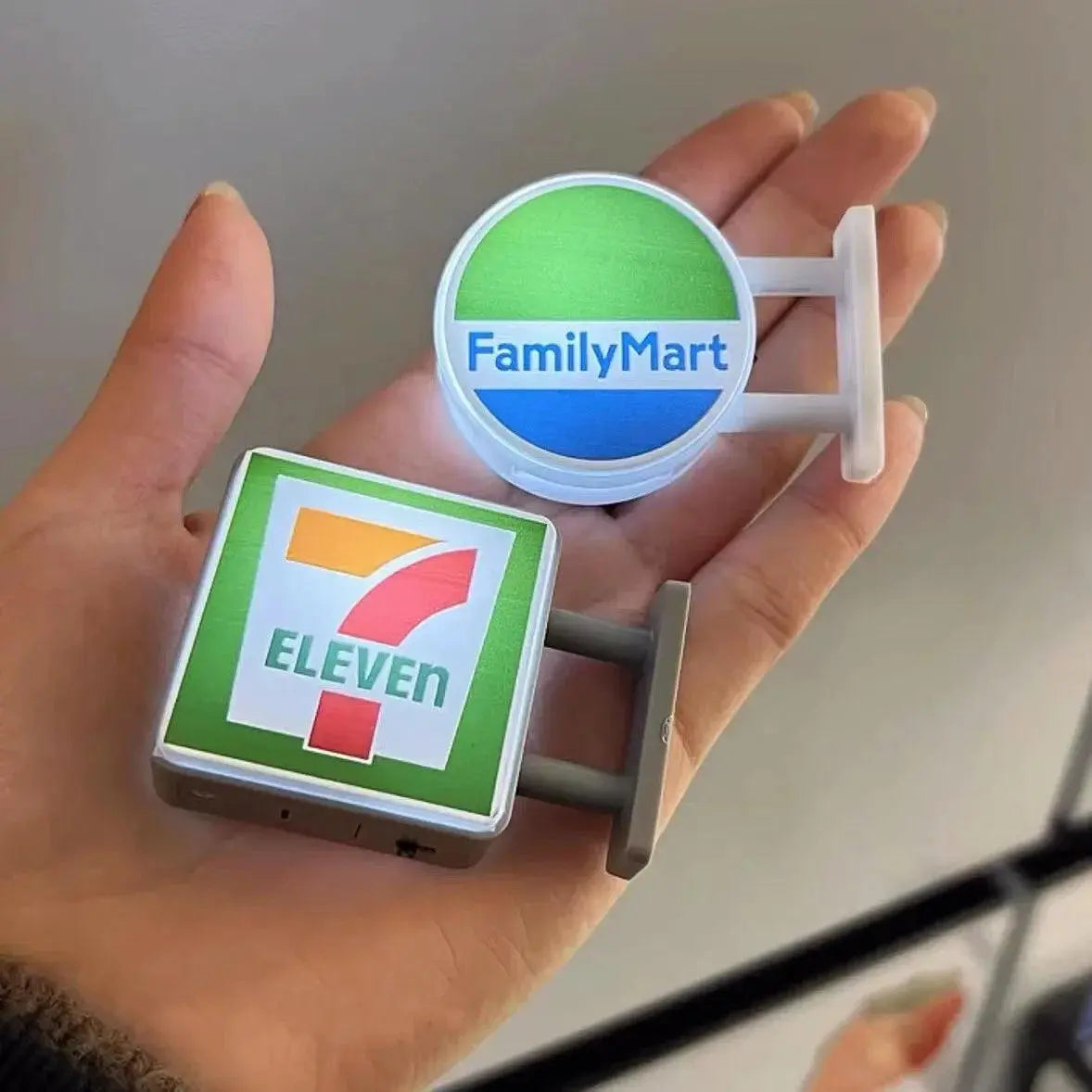 Japanese Convenience Store LED Refrigerator Magnet - Home Decor Gift
