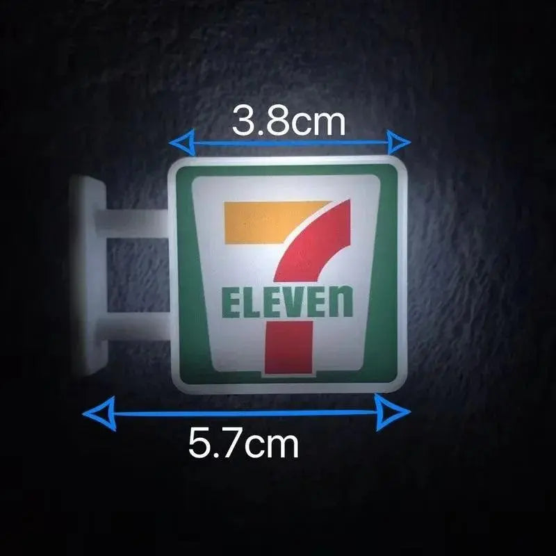 Japanese Convenience Store LED Refrigerator Magnet - Home Decor Gift