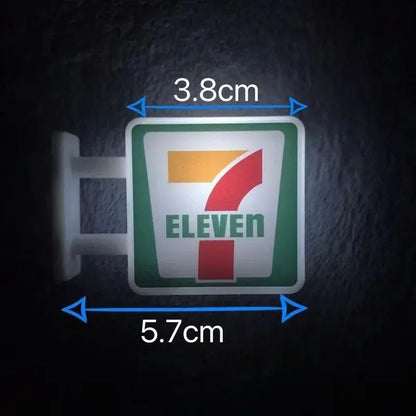 Japanese Convenience Store LED Refrigerator Magnet - Home Decor Gift