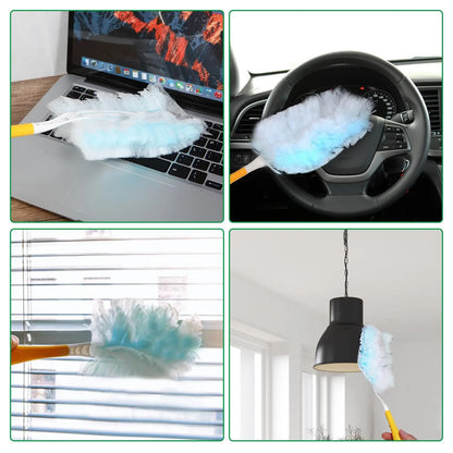 Multi-Surface Cleaning Duster Refills, 10-Pack, Versatile Cleaning Accessories for Home Spring Cleaning