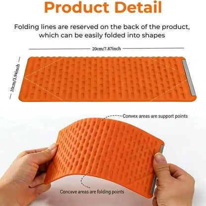 Silicone Foldable Phone Stand - Versatile Desktop Holder for Tablets and Laptops, Ergonomic Design for Ultimate Comfort and Convenience